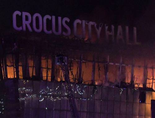 El ataque perpetuado en una sala de conciertos del Crocus City Hall dejó un saldo de 143 personas muertas, siendo el ataque terrorista más grande que ha sufrido Rusia.