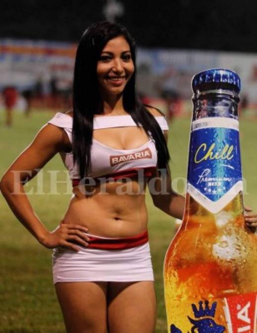 Las bellas chicas que levantan suspiros en jornada 4 de la Liga de Honduras