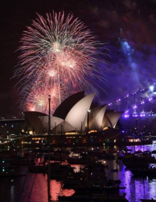 ¡Feliz Año Nuevo! En Australia ya es 2017 y lo celebran con fuegos artificiales