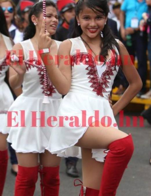 PARTE II: Palillonas captadas por el lente de EL HERALDO en los desfiles de Honduras 2018