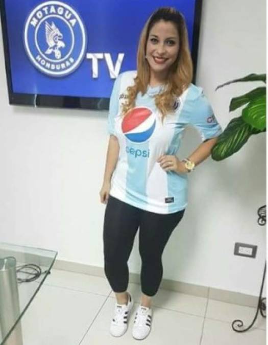 FOTOS: La presentadora de Motagua TV que flechó a Juan Ramón Mejía, delantero del Real de Minas