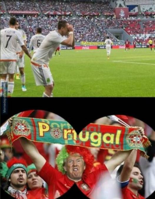 Los mejores memes tras el pitazo final entre México y Portugal