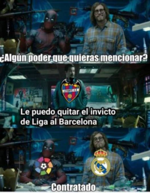 ¡Adiós invicto y hola memes! Barcelona vs Levante genera hilarantes imágenes