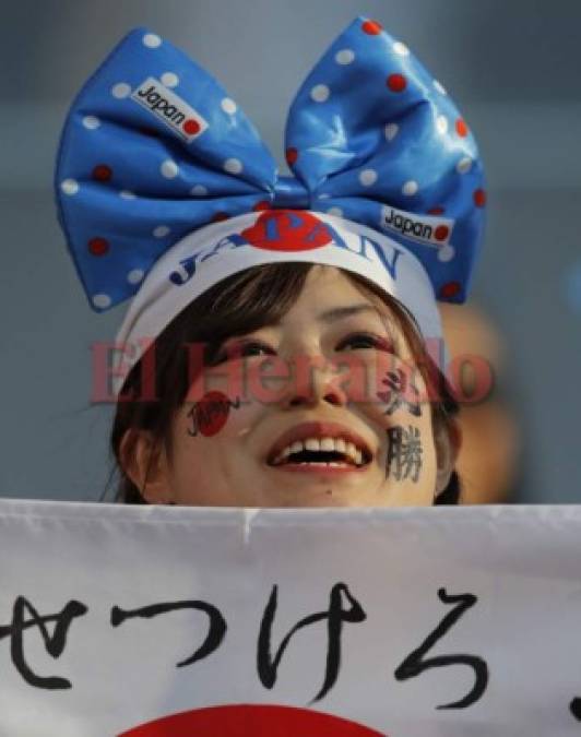 La belleza engalana el duelo Japón vs Senegal en el Mundial de Rusia 2018 (Fotos)