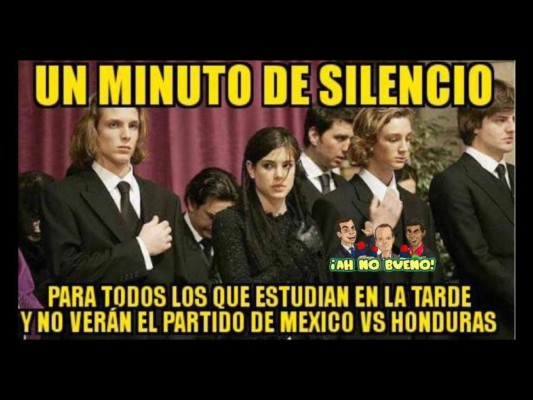 Los ocurrentes memes del partido Honduras contra México