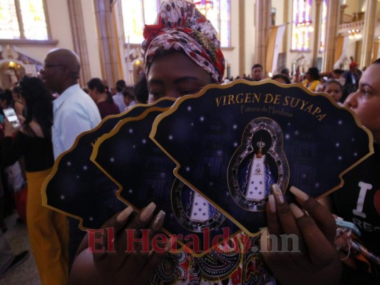 Devoción y entrega en 273 aniversario de hallazgo de la Virgen de Suyapa (FOTOS)