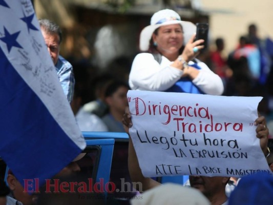 FOTOS: Las masivas protestas convocadas por médicos y maestros pese a la derogación de los PCM