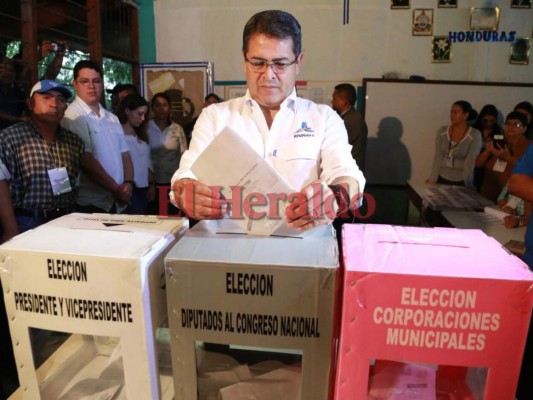 Estos políticos hondureños ya ejercieron el sufragio en las elecciones generales
