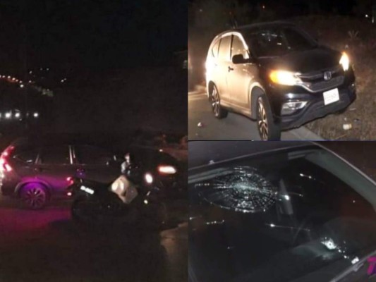 FOTOS: Así quedó el vehículo y la escena donde atacaron a balazos a Henry Figueroa