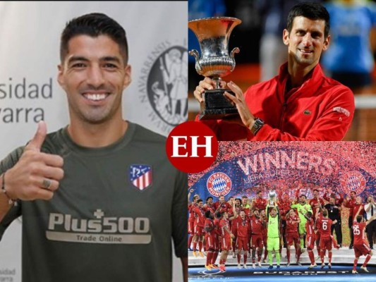 Desde la polémica por la supuesta trampa que habría cometido Luis Suárez para tramitar su pasaporte italiano, su posterior traspaso al Atlético de Madrid, Novak Djokovic conquistando el Masters 1000 de Roma y el Bayern Múnich ampliando su supremacía europea, estos fueron los acontecimientos que marcaron la semana en el mundo del deporte. Fotos: AFP, El Heraldo, Instagram y Twitter