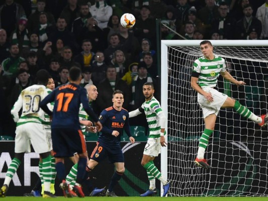 El Celtic fue incapaz de poner en serios apuros al Valencia que pudo incluso haber ganado por más margen de goles. Foto / AFP