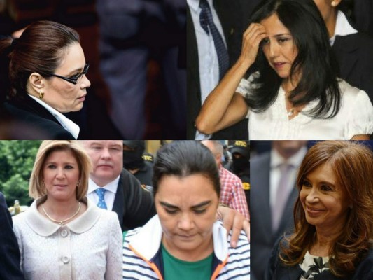 Mujeres que ostentaron el poder y hoy están en el banquillo de acusados; corrupción con rostro de mujer