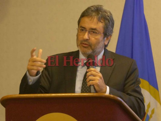 Vocero de la Misión de Apoyo contra la Corrupción e Impunidad en Honduras (Maccih), Juan Jiménez Mayor.