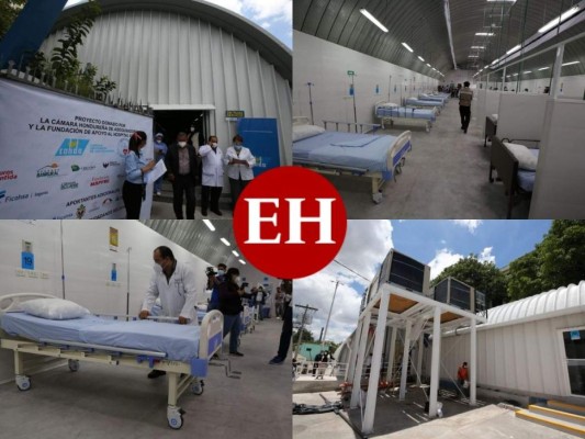 Una nueva sala de atención para pacientes de coronavirus fue inaugurada la mañana de este lunes en el Hospital Escuela, ubicado en Tegucigalpa, capital de Honduras. David Romero, reportero gráfico de EL HERALDO, realizó un recorrido por las instalaciones y a continuación le mostramos cómo lucirá.