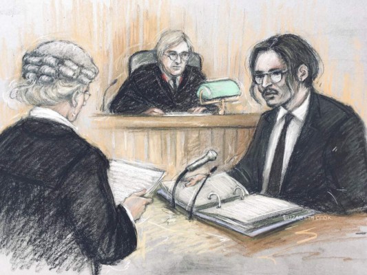 El incómodo reencuentro de Johnny Depp y Amber Heard en una corte de Londres