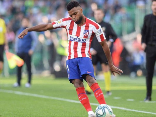 Thomas Lemar estaría de vuelta para el partido frente al Espanyol. Foto: AFP