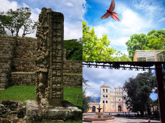 La campana de la Independencia y el reloj más antiguo de América, piezas históricas que pueden ser observadas en la ciudad de Comayagua. Además de la historia que ofrece Copán Ruinas espera a los hondureños.