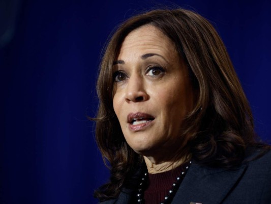 La vicepresidenta de Estados Unidos, Kamala Harris. AFP.