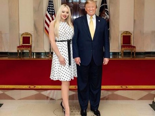 En 2016, Tiffany también fue menospreciada por su padre, fue excluida de los videos promocionales de la campaña presidencial y del documental “Meet the Trumps” producido por Fox News. Foto: Instagram.