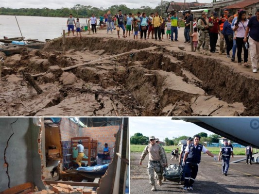 FOTOS: Caos, muerte y destrucción dejó fuerte sismo en Perú