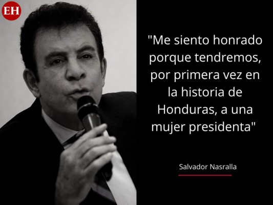 'Yo seré el primer designado presidencial de la fórmula de Xiomara': frases de Nasralla