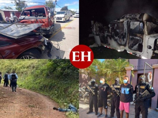 Dos masacres y varios accidentes de tránsito dejan un gran número de muertes en Honduras (Fotos)