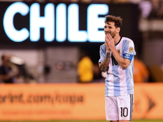 La amargura de Messi tras perder la Copa América Centenario