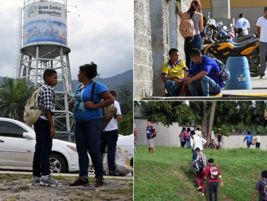 FOTOS: Hondureños se reúnen en San Pedro Sula para emprender la ruta de la segunda caravana migrante hacia Estados Unidos