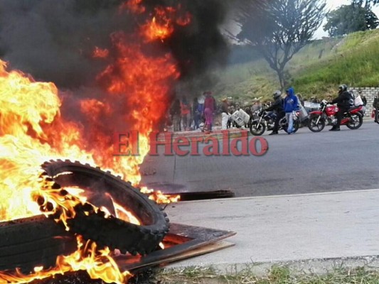 FOTOS: Así fue la toma de calles en diferentes puntos de la capital de Honduras