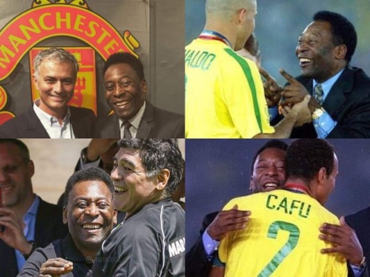 Edson Arantes Do Nascimento Pelé, arribó a los 80 años de edad este 23 de octubre y muchos futbolistas y referentes del deporte se rindieron ante el que para muchos es el mejor de todos los tiempos. Fotos: AFP y cortesía