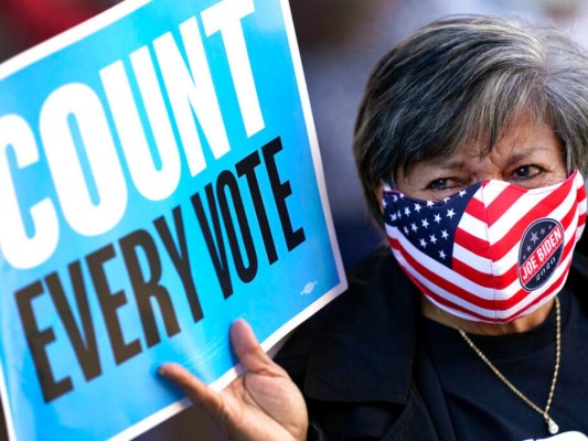 Las mejores imágenes del pulso electoral en Estados Unidos