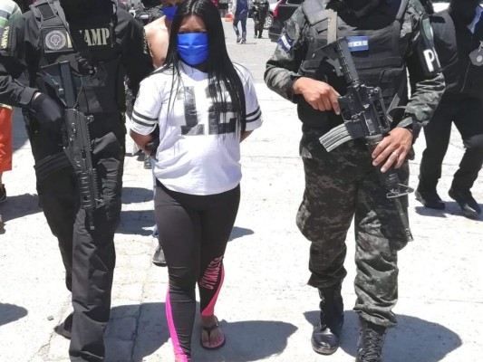 'Mujeres de la mafia': rostros de las últimas detenidas en Honduras (FOTOS)