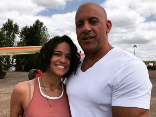 Vin Diesel compartió esta imagen en su cuenta de Instagram. Indicó que fue tomada en el día 7 de la grabación de 'Rápido y Furioso 9'. Foto: Instagram Vin Diesel.