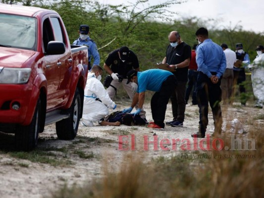 Las imágenes del atentado que dejó un muerto y un herido en Amarateca