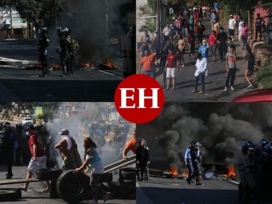 FOTOS: Capitalinos protestan para exigir el saco solidario ante crisis por Covid-19