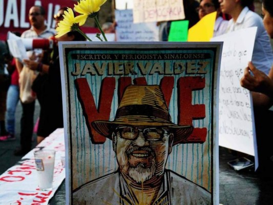 Javier Valdez fue asesinado el 15 de mayo de 2017 en la ciudad de Culiacán tras salir en su automóvil de las instalaciones del semanario Ríodoce, del que fue fundador. FOTO: AFP