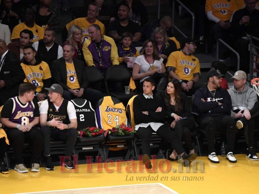 EN FOTOS: Los mejores momentos del homenaje de los Lakers a Kobe Bryant