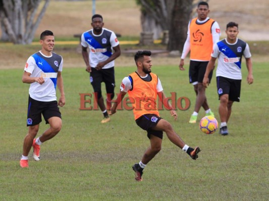 Los jugadores de Olimpia debutarán en el Clausura en el estadio Carlos Miranda de Comayagua. (Foto: Ronal Aceituno / EL HERALDO)