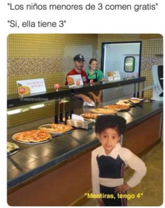 Los divertidos memes 'Dice mi mamá', con la foto de la rapera Cardi B en su infancia, que viralizan las redes