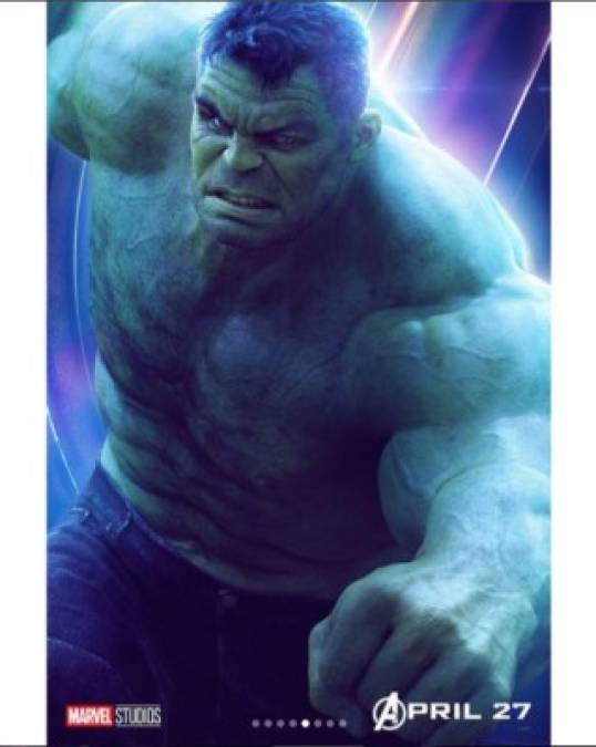 Revelan posters de los personajes de la película 'Avengers: Infinity War'