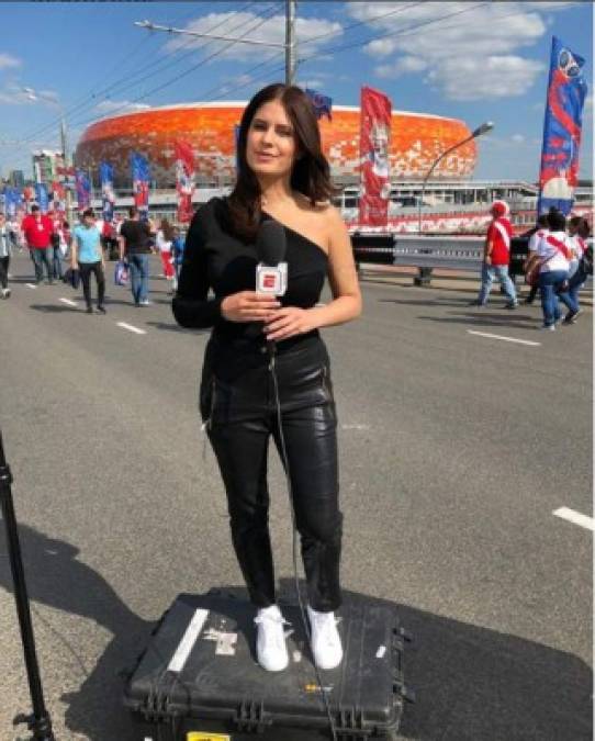 FOTOS: Las bellas periodistas deportivas que dan cobertura al Mundial Rusia 2018