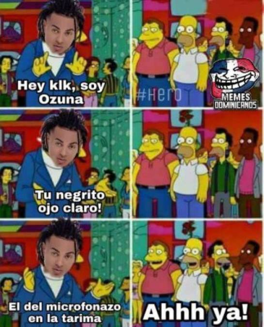 Los mejores memes del microfonazo de Ozuna