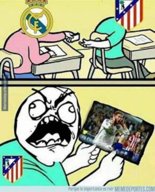 Memes de la final de la Champions League entre Real Madrid-Atlético de Madrid