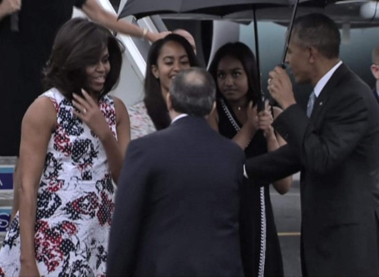 La histórica llegada de Barack Obama a Cuba