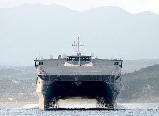 El USNS Spearhead ha realizado misiones de cooperación en otras latitudes del mundo. (Foto: cortesía US Navy)