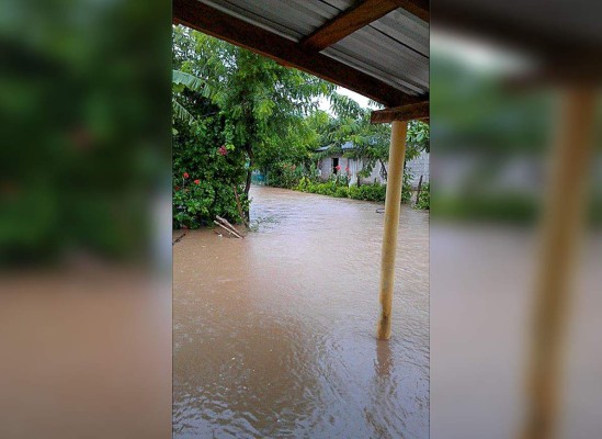 Lluvias dejan inundaciones en sur de Honduras