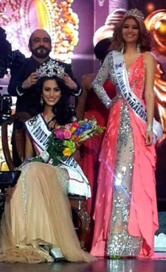 La capitalina Gabriela Salazar se coronó Miss Honduras Mundo 2015