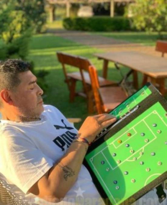 Estas fueron las últimas imágenes que compartió Diego Armando Maradona