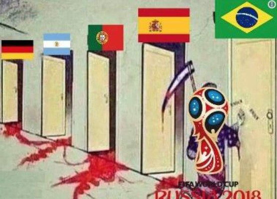 Memes: Las redes sociales no perdonan la eliminación de Brasil en el Mundial de Rusia 2018