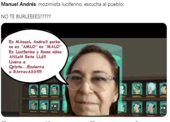 Error de una mujer que llamó 'Manuel Andrés” al presidente de México genera ola de memes